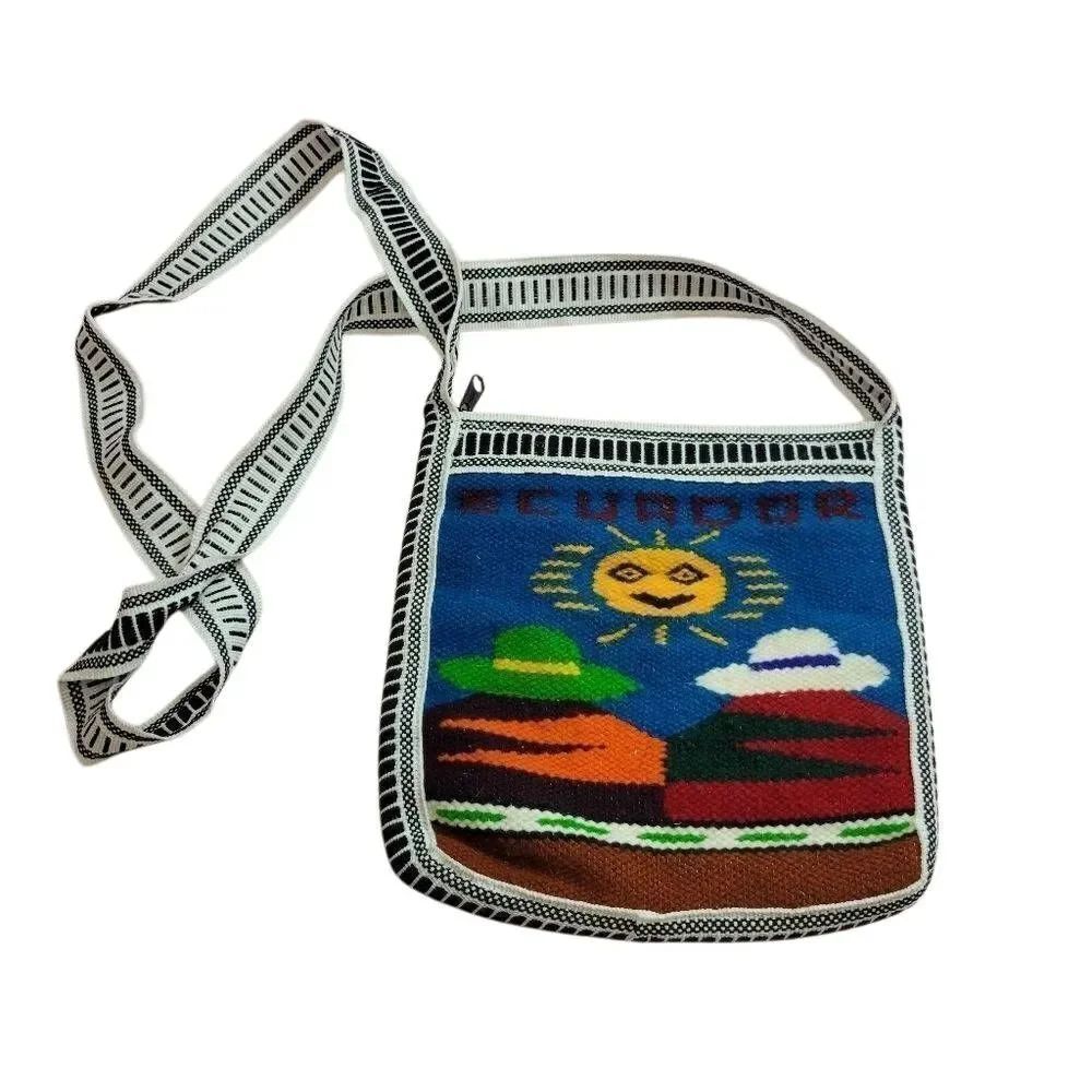 Ecuador crossbody purse 8x8